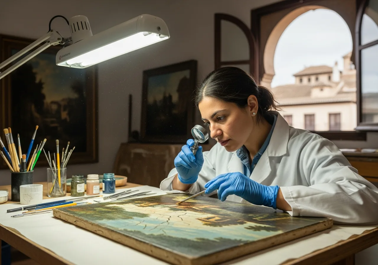 Restauración de arte en Granada — guía verificada